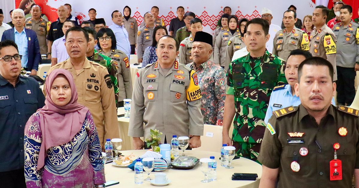 Ini yang Dilakukan TNI Polri Wujudkan Pilkada 2024 Damai di Pekanbaru