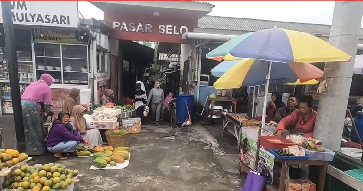 Melihat Suasana Pasar Tradisional Selo, Eksotisme di Lembah Merapi-Merbabu