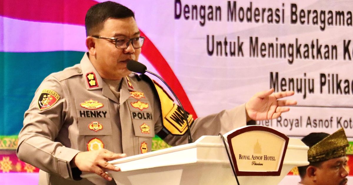 Pesan Wakapolresta Pekanbaru ke Pemilih Pemula: Jangan Mudah Terprovokasi Isu dan Info Hoaks