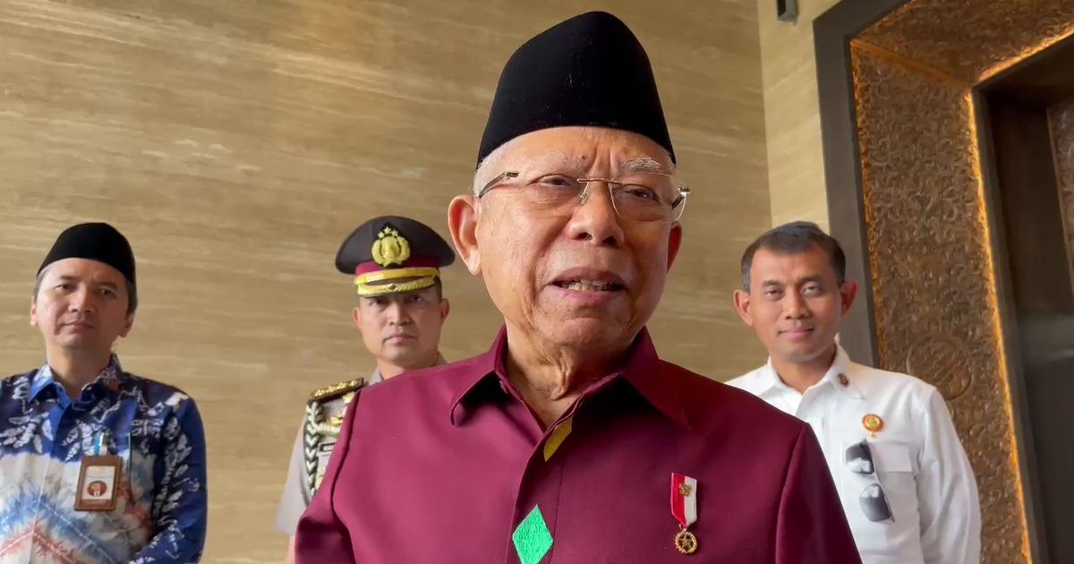 Wapres Ma'ruf Amin Ungkap Pembicaraan dengan Prabowo Saat Rapat Kabinet Terakhir di IKN