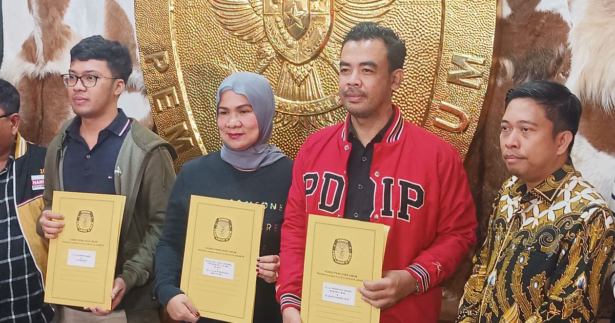 Tiga Paslon di Pilkada Jakarta Penuhi Syarat Administrasi, KPU Tinggal Lakukan Undian Nomor Urut