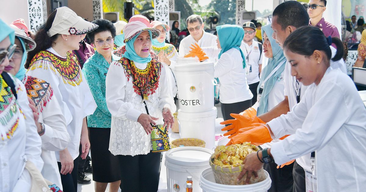 Sampah Jadi berkah, Ibu Negara Puji Program TJSL Pertamina