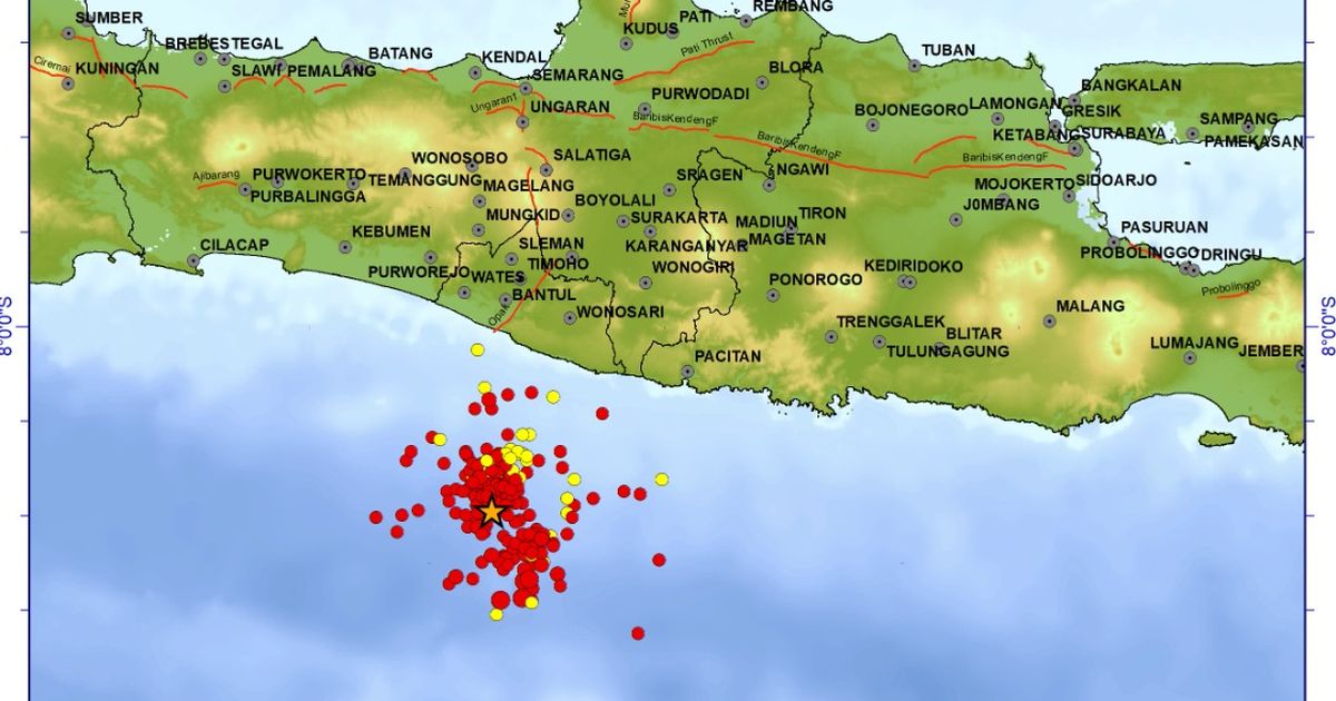 Gunungkidul Kembali Diguncang Gempa M 4,9, BMKG Ungkap Penyebabnya