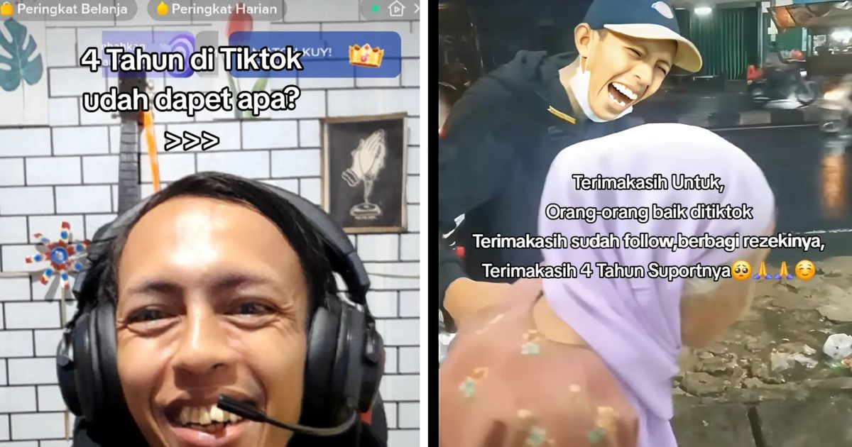 Pria Ini Ungkap Hasil Selama 4 Tahun Fokus di TikTok, Bisa Sembuhkan Ibu hingga Lakukan Aksi Sosial