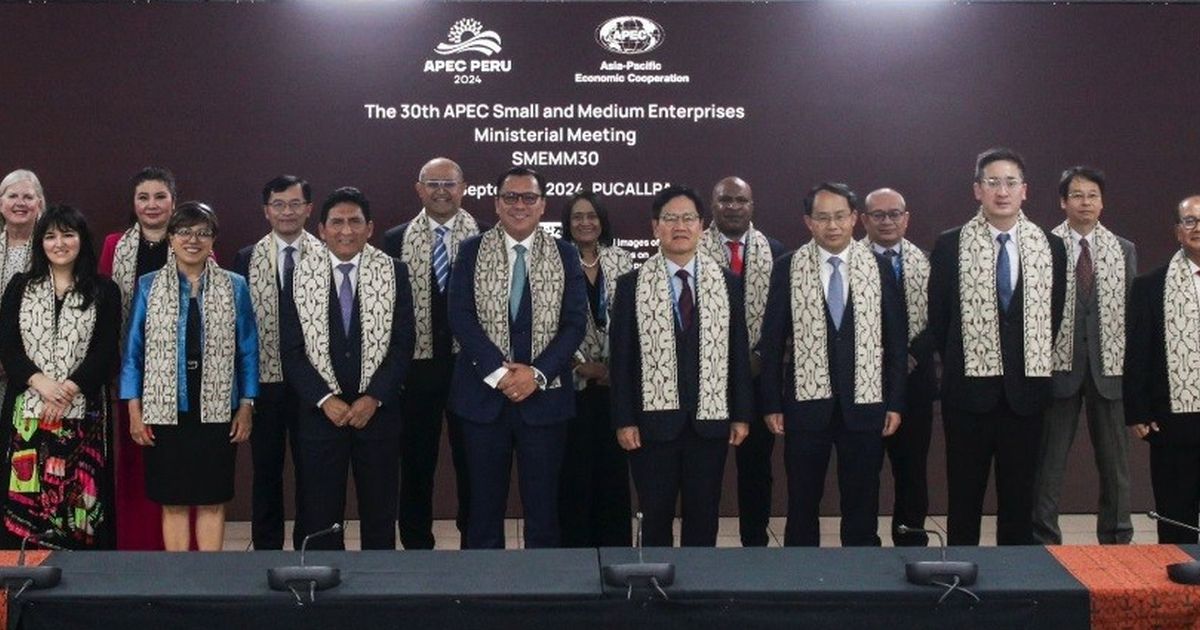 KemenKopUKM Soroti Pentingnya Entaskan Kemiskinan di Ajang APEC SME Ministerial Meeting di Peru