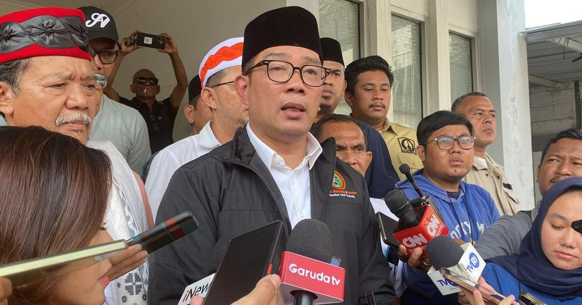 Ridwan Kamil Bakal Umumkan Riza Patria Jadi Ketua Timses Besok