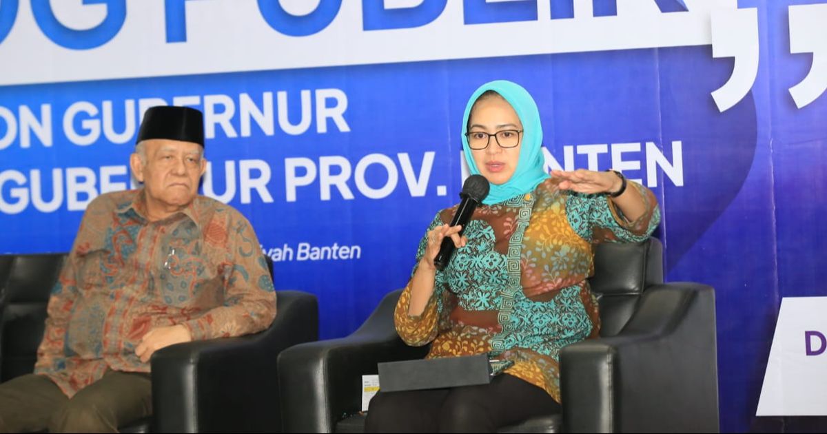 Airin Beberkan Data Kesenjangan Pendidikan di Banten, Begini Janji dan Solusinya