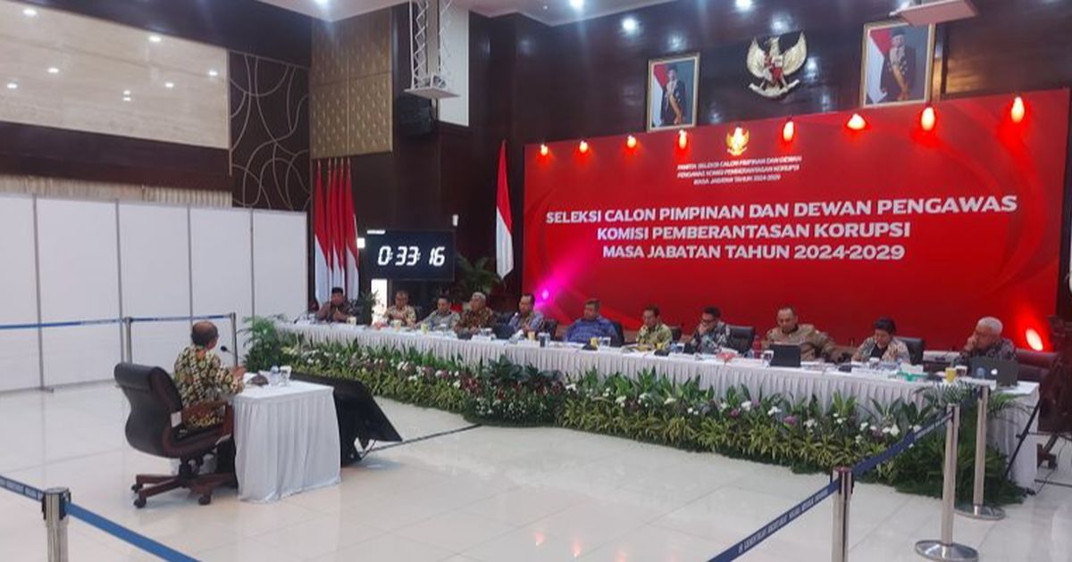 Calon Pimpinan KPK Dicecar soal Aliran Dana di Rekening Istri