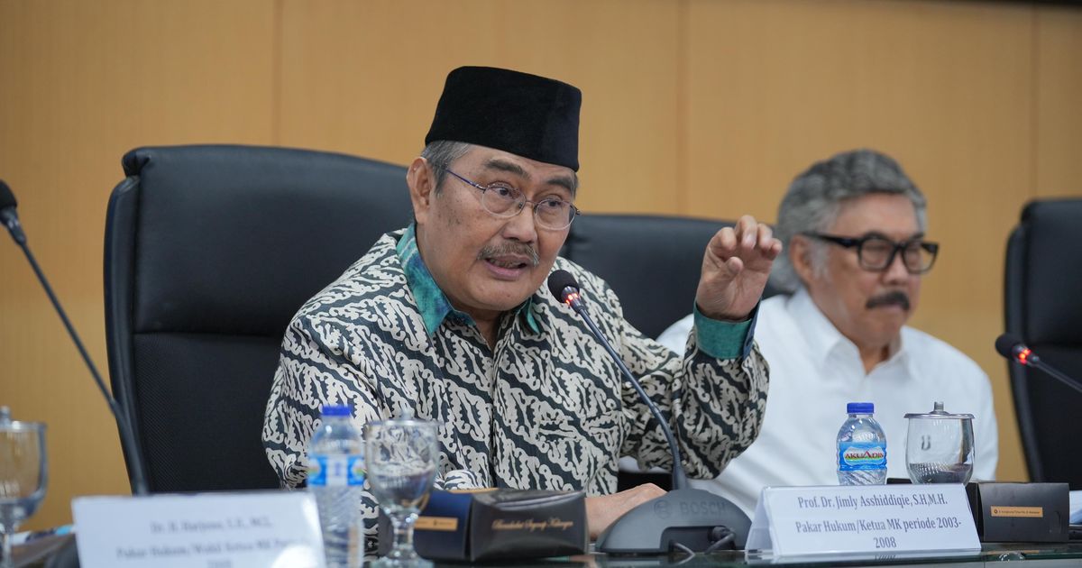 Jimly Usul Bentuk Lembaga Mahkamah Etika Nasional, Jaga Integritas Pejabat