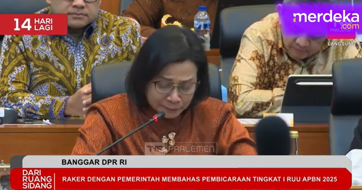 Air Mata Sri Mulyani di Rapat Terakhir DPR: Setiap Orang Ada Peran dan Masanya