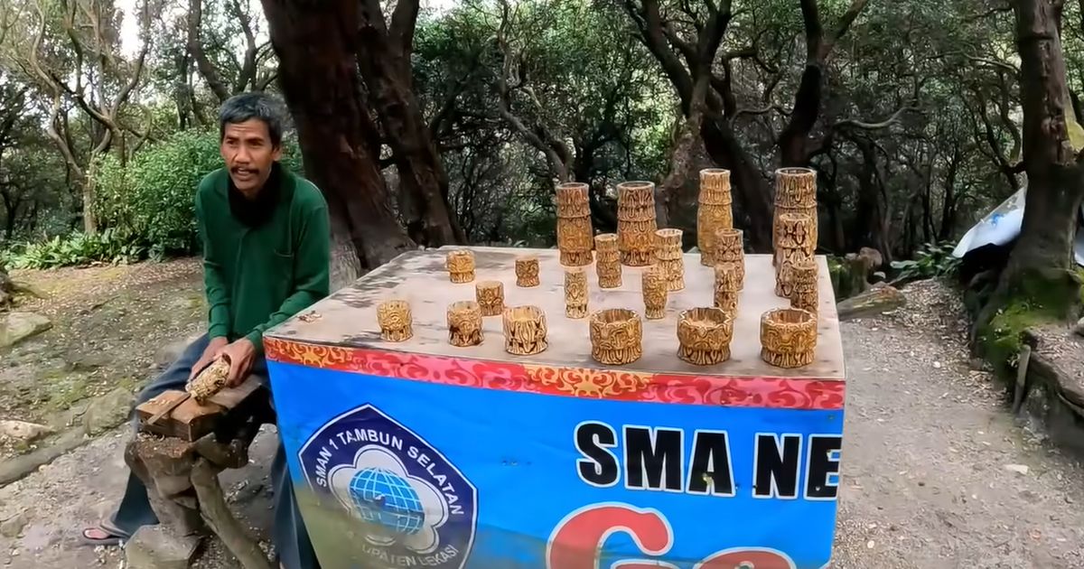 Uniknya Batik Kukun, Pohon Bermotif Batik Alami yang Jadi Buah Tangan Khas Tangkuban Parahu