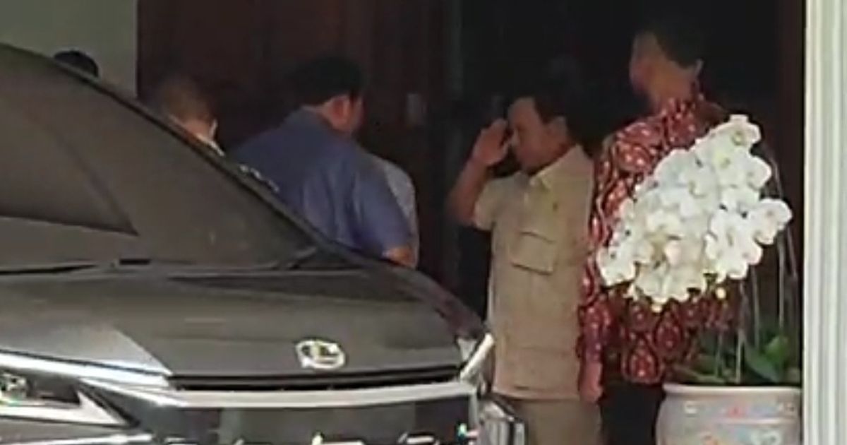 SBY Temui Prabowo di Kertanegara, Ada Didit dan Waketum Gerindra