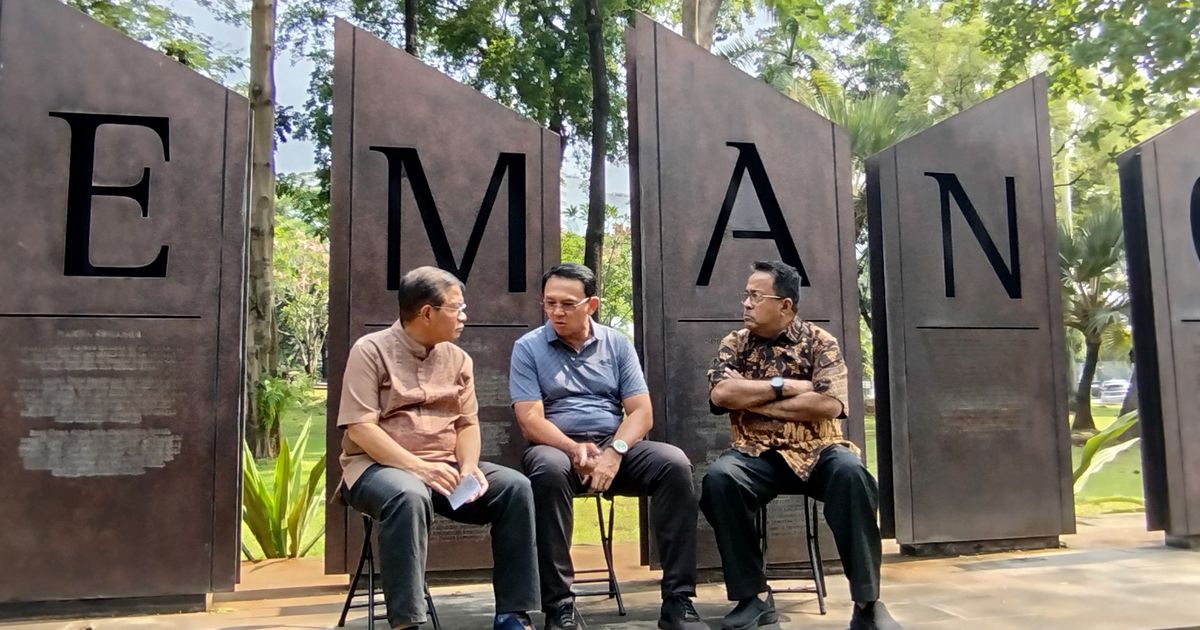 Bertemu Pramono-Rano Karno, Ahok Ceritakan Sumber Dana Pembangunan di Taman Simpang Susun Semanggi