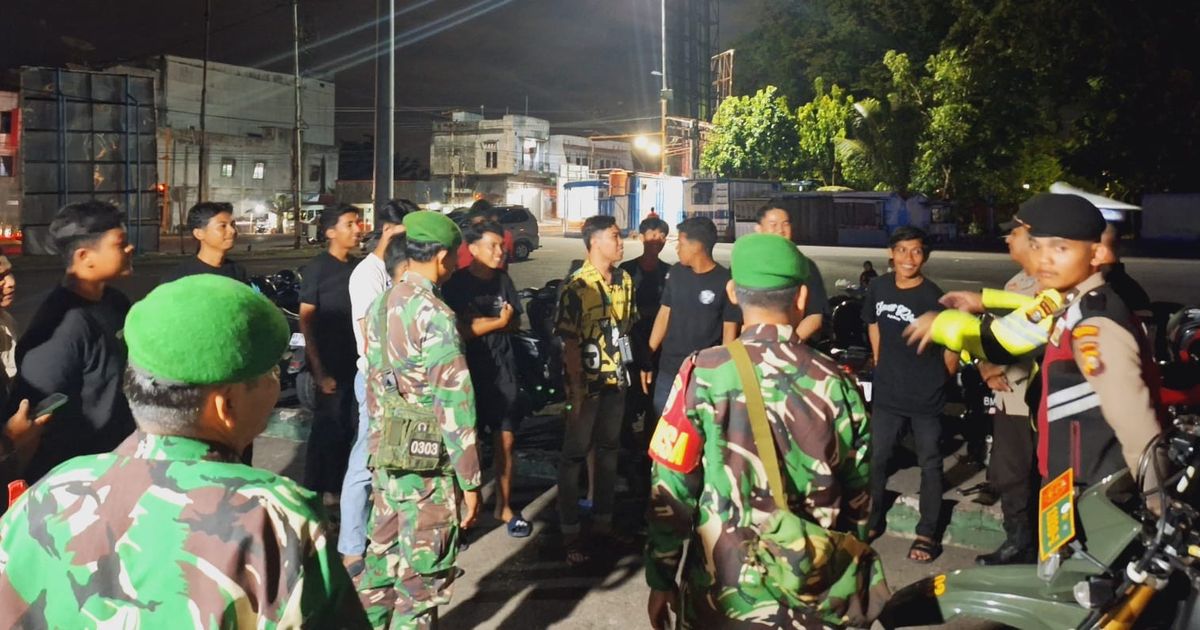 Sinergi Kebangsaan untuk Keamanan Masyarakat, Polres Bengkalis-TNI Gelar Patroli Preventif