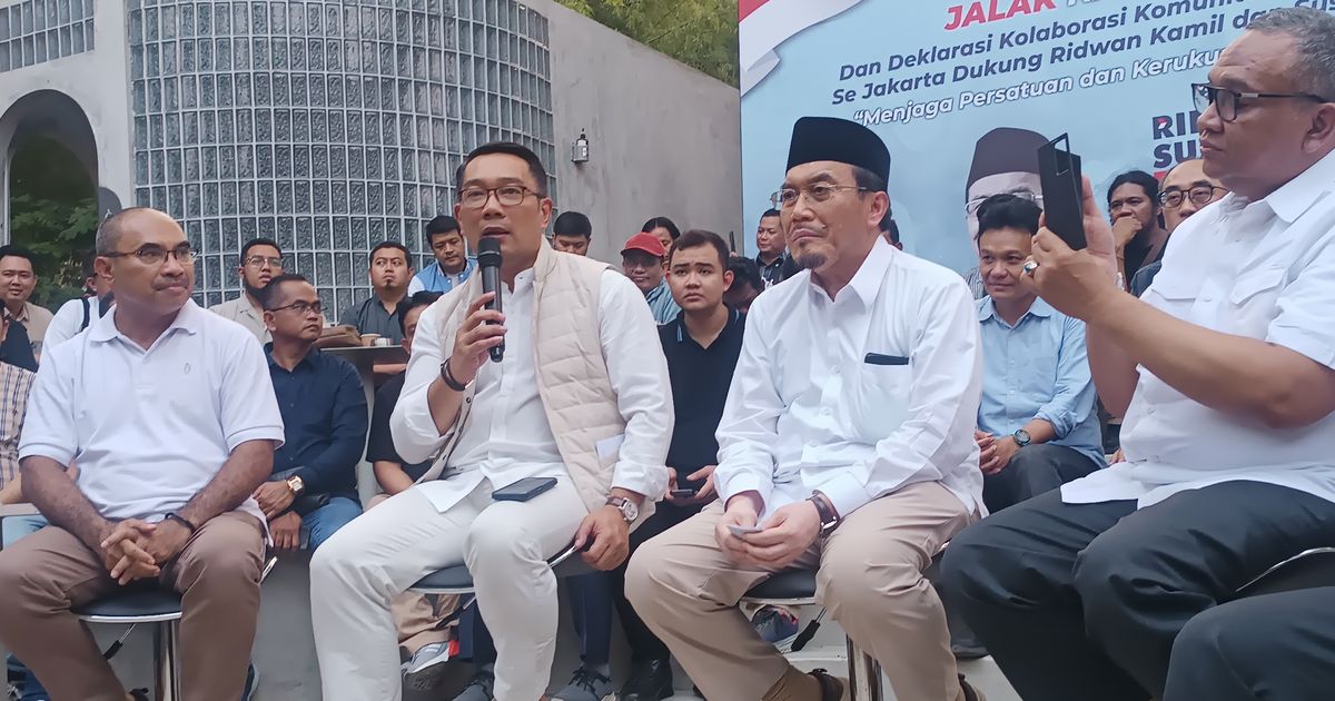 Reaksi The Jakmania Ingin Didekati Ridwan Kamil