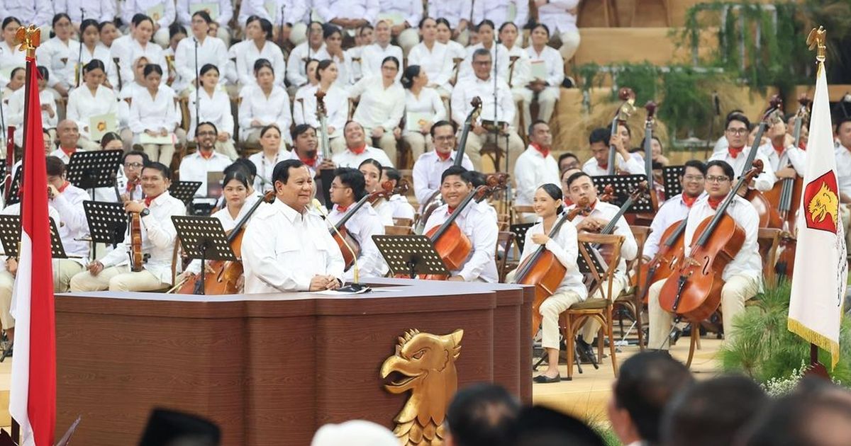 VIDEO: Depan Jokowi di Apel Gerindra, Prabowo Singgung Salam dari Megawati PDIP