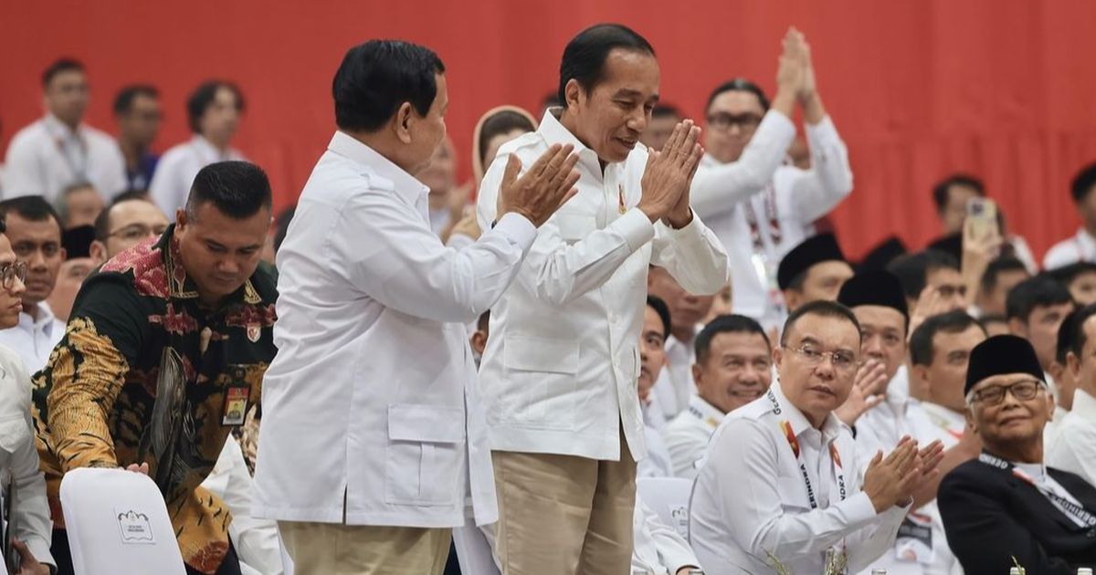 VIDEO: Di Apel Gerindra, Prabowo Hormat Ke Jokowi 