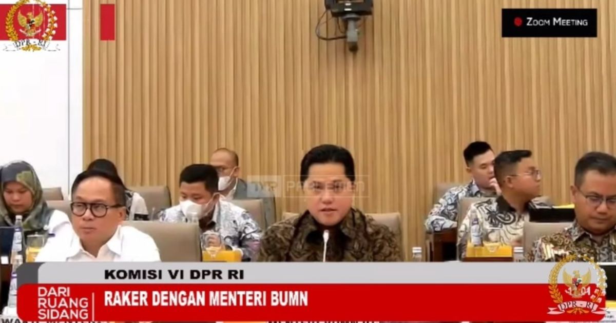 Klaim Punya Banyak Prestasi, Erick Thohir Minta Tambahan Anggaran Kementerian BUMN Rp66 Miliar di 2025