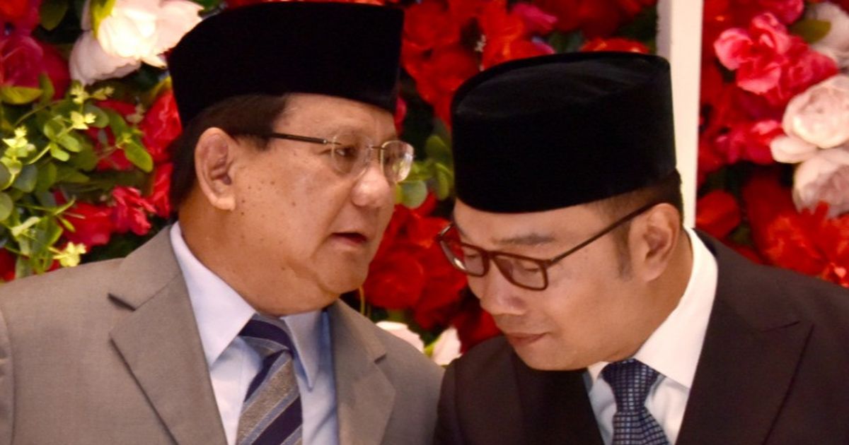 Maju Pilkada Jakarta, Ridwan Kamil Tidak Sanggup Menolak Saat Prabowo Sampaikan Pesan Ini