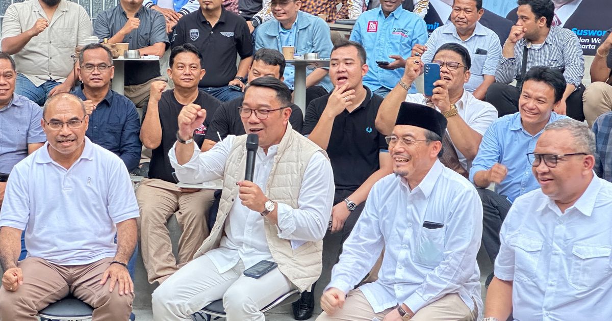 Ridwan Kamil akan Gagas Pembangunan Perumahan Rakyat di Atas Pasar dan Jalanan Jakarta