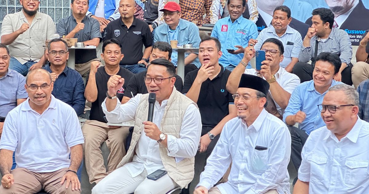 VIDEO: Ridwan Kamil Blak-blakan Strategi Raup Suara di Basis Anies Jakarta, Singgung Jak Mania