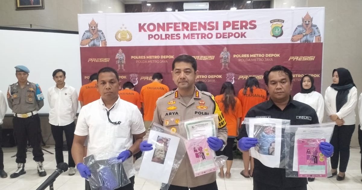 Polisi Ungkap Sindikat Penjualan Bayi Melalui Sosmed di Depok, Satu Anak Rp45 Juta