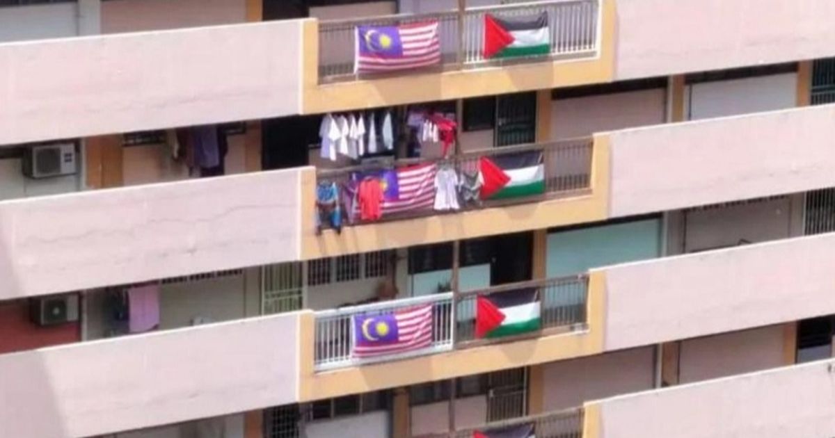 Hari Kemerdekaan Malaysia Picu Polemik Lantaran Muncul Bendera Palestina