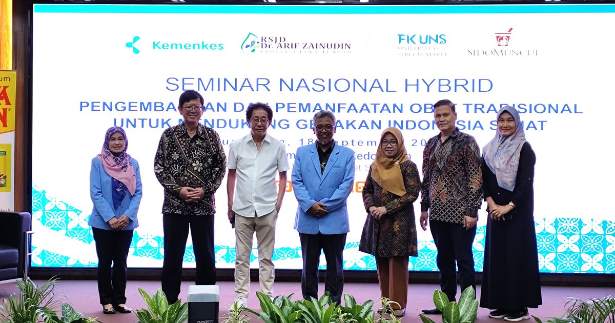 Sido Muncul dan FK UNS Gelar Seminar Pengembangan dan Pemanfaatan Obat Herbal di Dunia Kedokteran