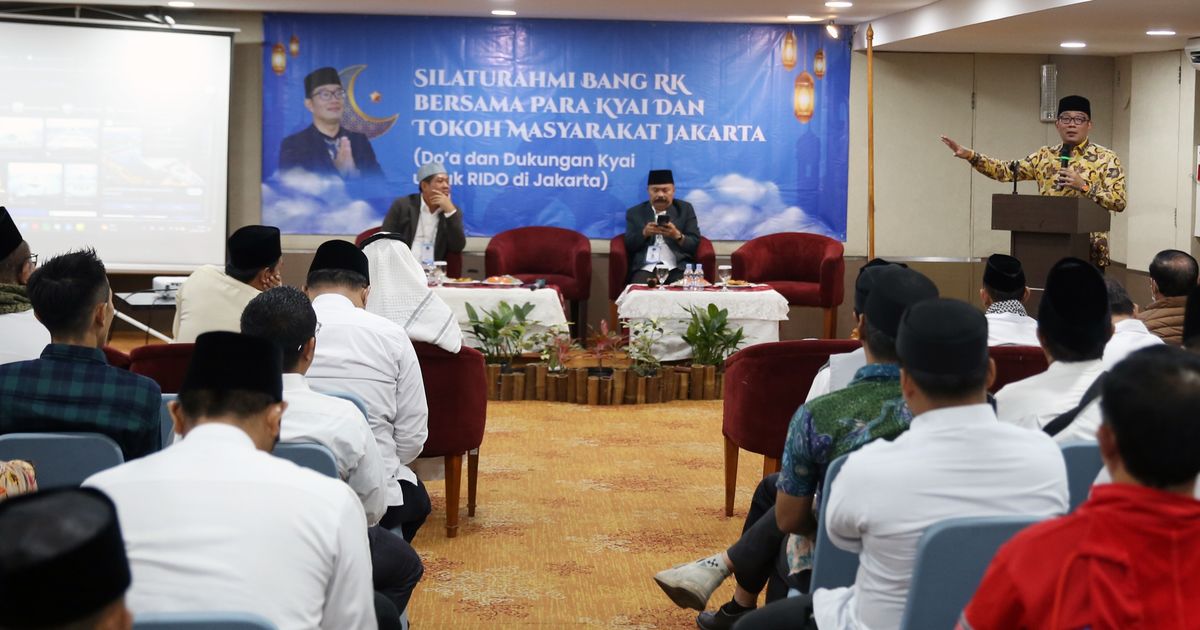 Para Ulama dan Kiai Pendukung Anies Deklarasi Dukung Ridwan Kamil di Pilkada Jakarta 2024