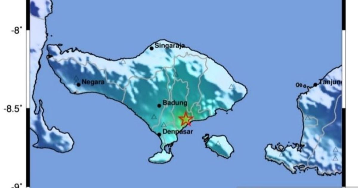 Bali Diguncang Gempa M 4,8 di Darat, BMKG: Sesar Aktif jadi Pemicunya