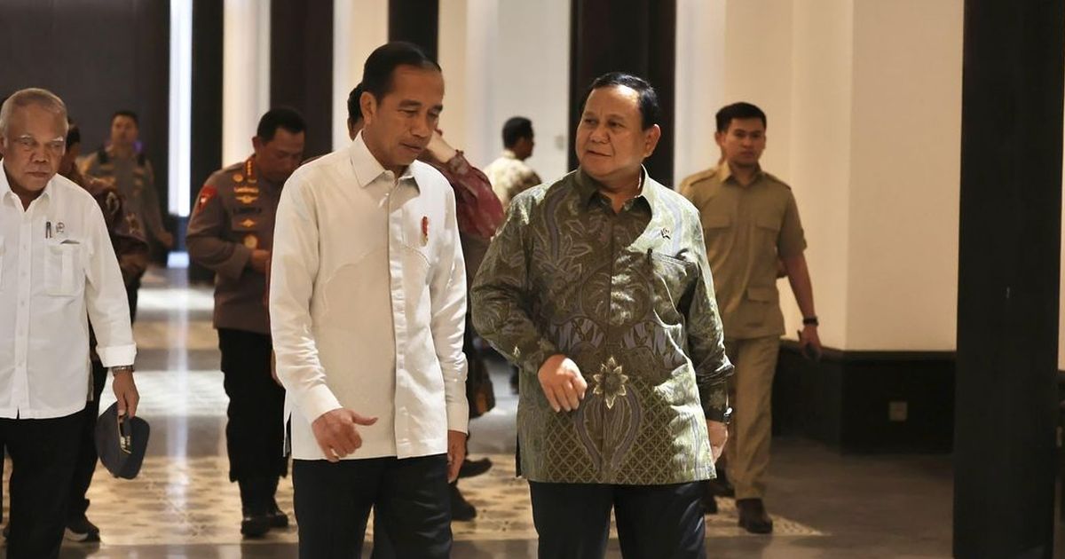 Respons Jokowi Jika PDIP Masuk Kabinet Prabowo