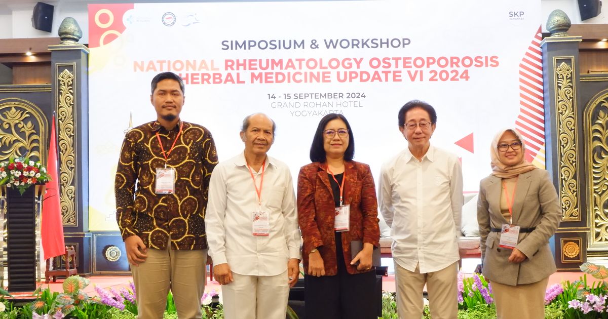 PRI Gandeng Sido Muncul Gelar Simposium National Rheumatology, Osteoporosis, & Herbal Medicine Update IV 2024