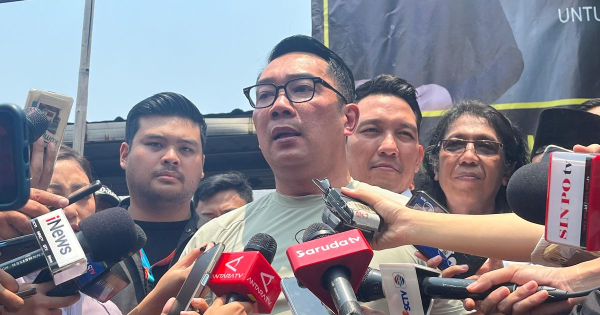 Ridwan Kamil soal Nomor Urut Pilkada Jakarta: Saya Tidak Ada Cocoklogi, Semua Baik