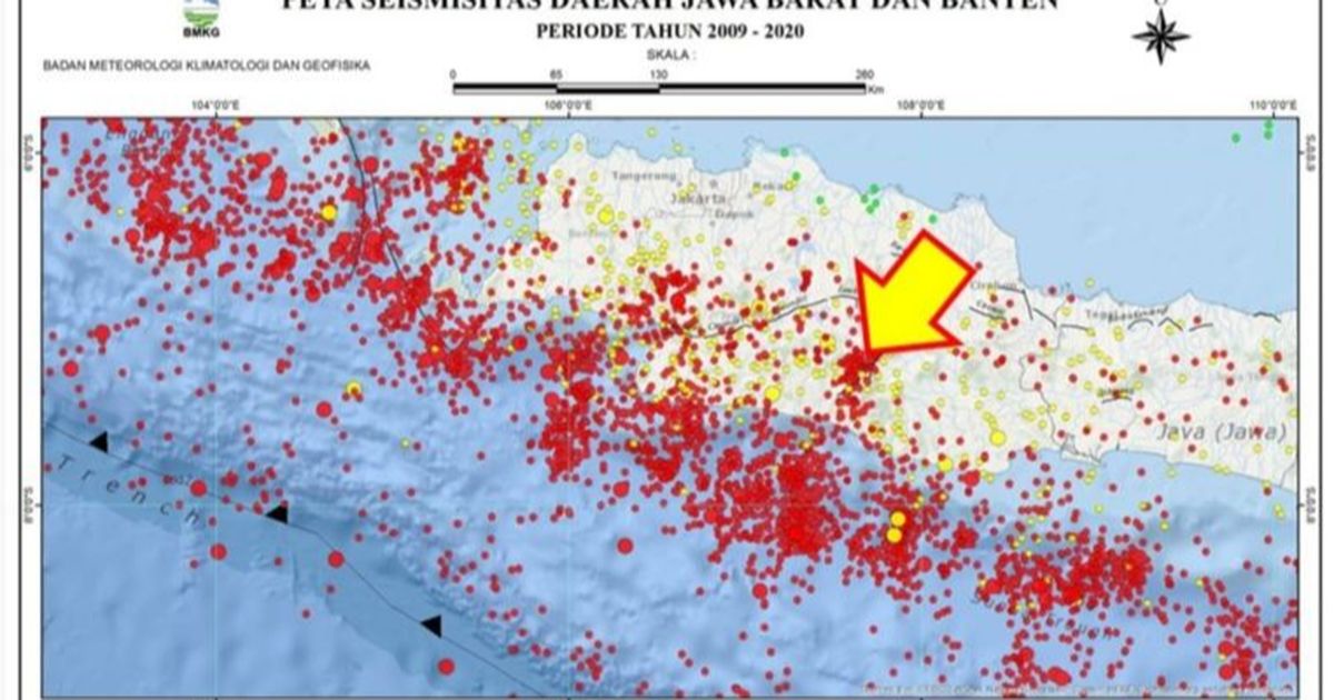 Mengenal Sesar Garsela, Pemicu Gempa Rusak Ratusan Rumah dan Lukai Puluhan Warga Bandung