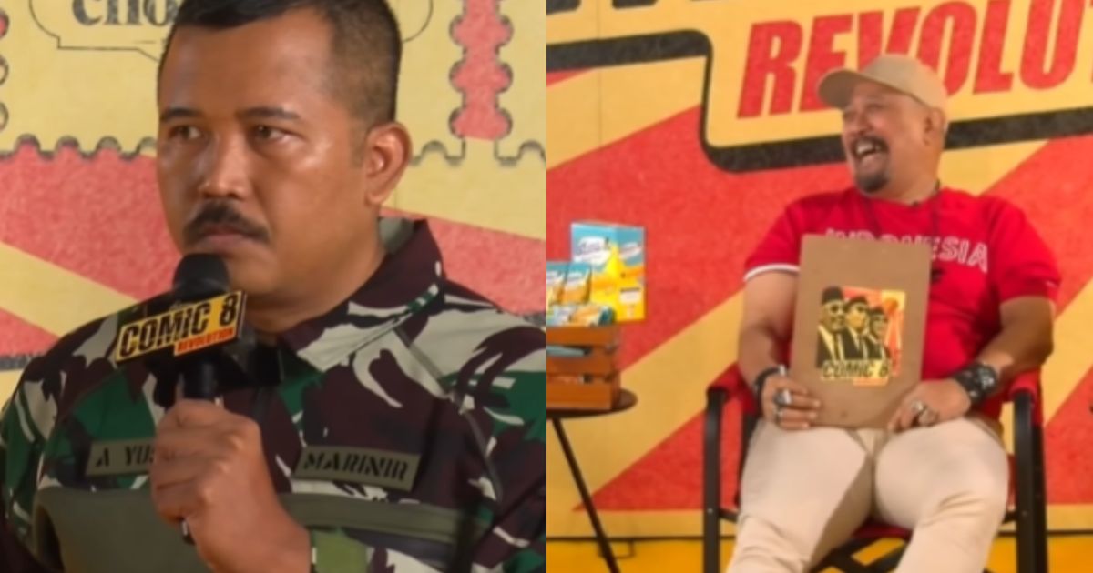 Marinir TNI AL Ikut Audisi Stand Up Comedy Sampai Bikin Indro Ngakak, Makin Pecah Bilang 'Kamu Ketawa Tak Tempeleng'