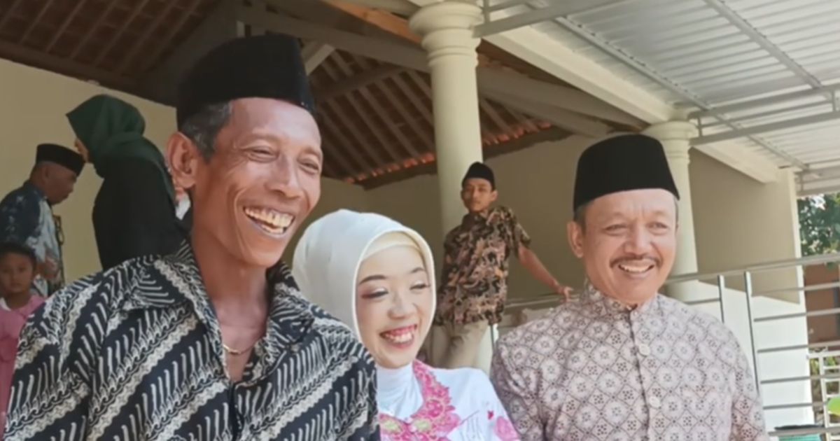 Viral Potret Pernikahan Beda Usia 33 Tahun di Wonogiri, Menantu Lebih Tua dari Mertua