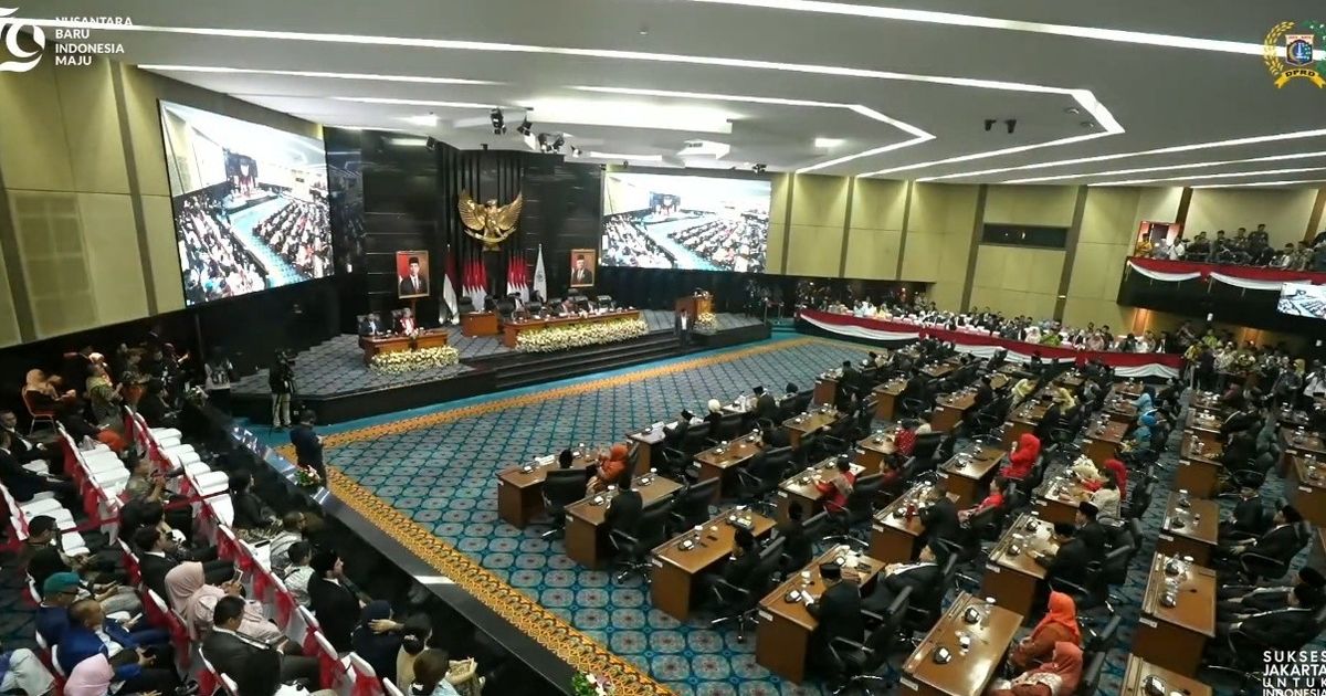 Politikus PKS Khoirudin Jabat Ketua, Berikut Struktur Lengkap Pimpinan DPRD DKI Jakarta Periode 2024-2029