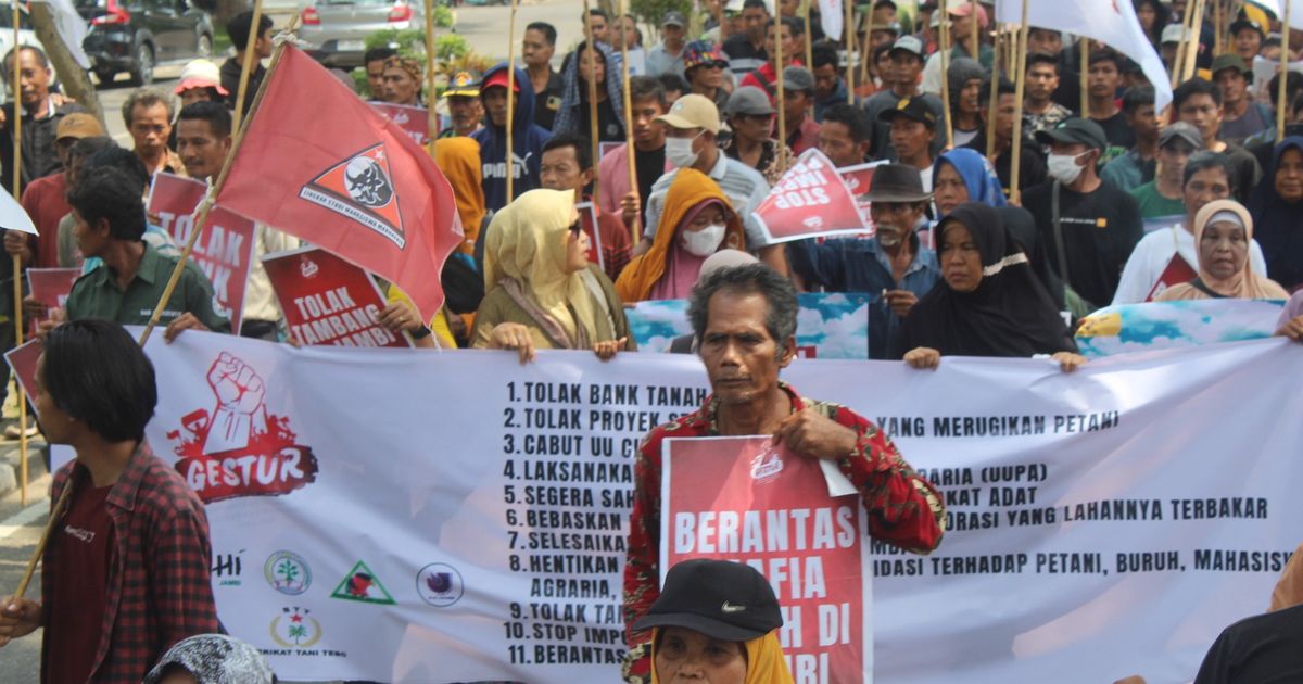 Suara Ironi Petani dari Jambi di Hari Tani: Dikepung Konflik dan Janji Tak Terealisasi