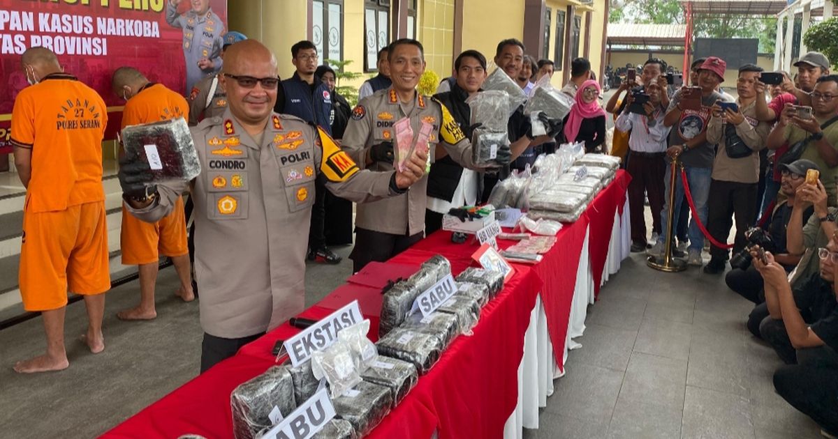 Polisi Bongkar Peredaran 24 Kg Sabu Jaringan Antarprovinsi, Diotaki Seseorang di Luar Negeri