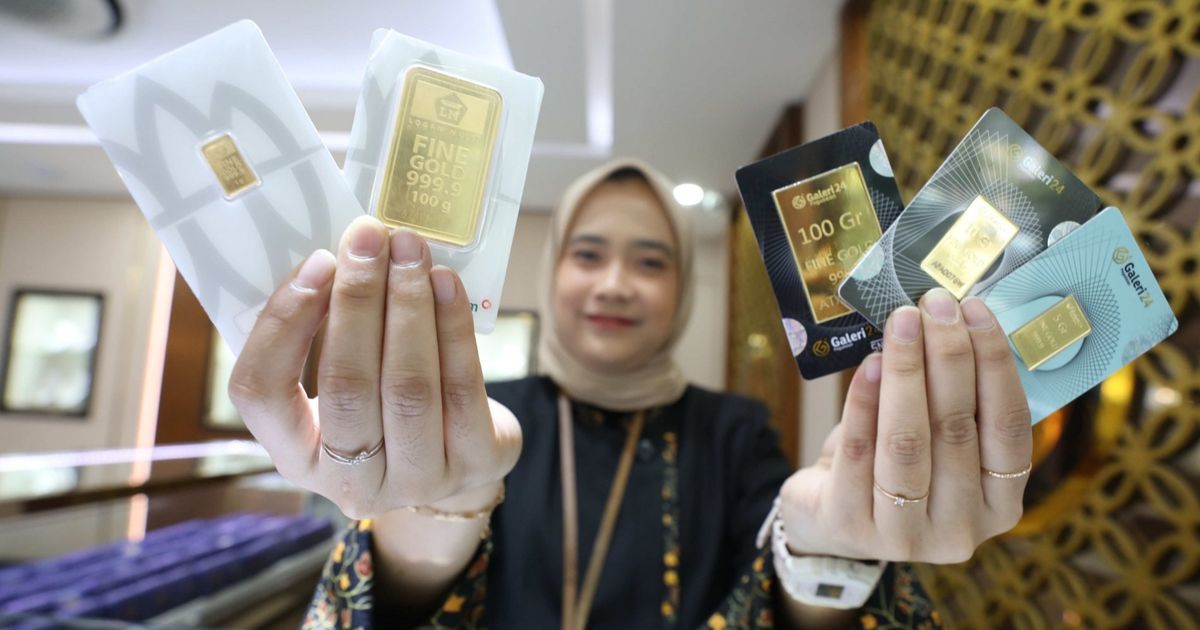 Harga Emas Naik Rp20.000 per Gram, Berikut Daftar Lengkapnya