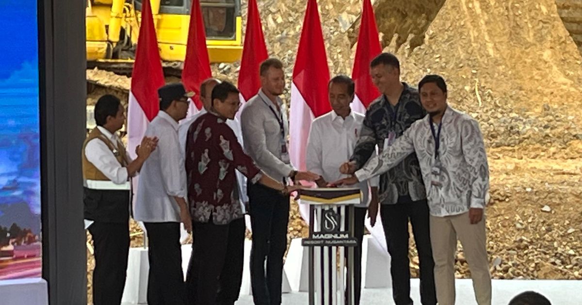 Jokowi Groundbreaking Hunian Luxury di IKN Senilai Rp300 Miliar