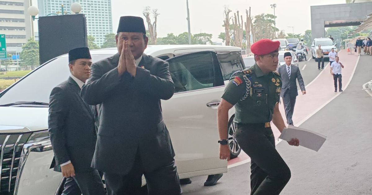 Prabowo Hari Ini Hadiri Rapat Terakhir Bersama Komisi I DPR RI