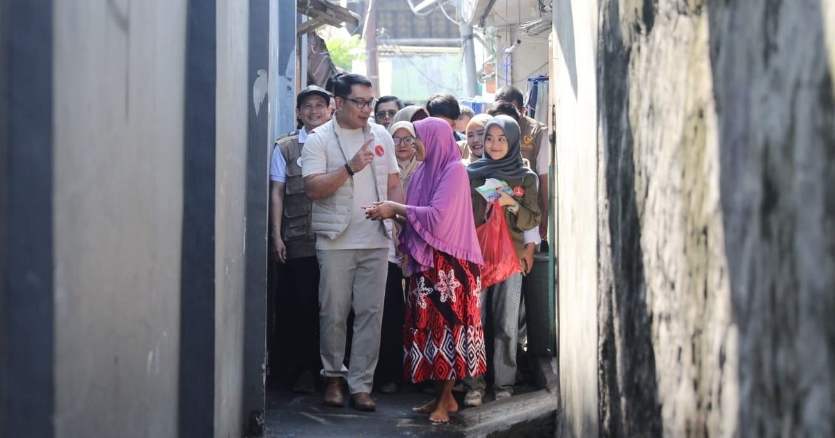 Ridwan Kamil Jelaskan Alasan Kampanye Blusukan Sendiri Tanpa Suswono