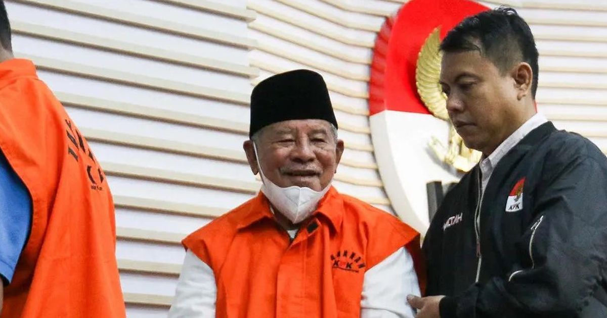 Eks Gubernur Malut Abdul Gani Kasuba Divonis 8 Tahun Penjara