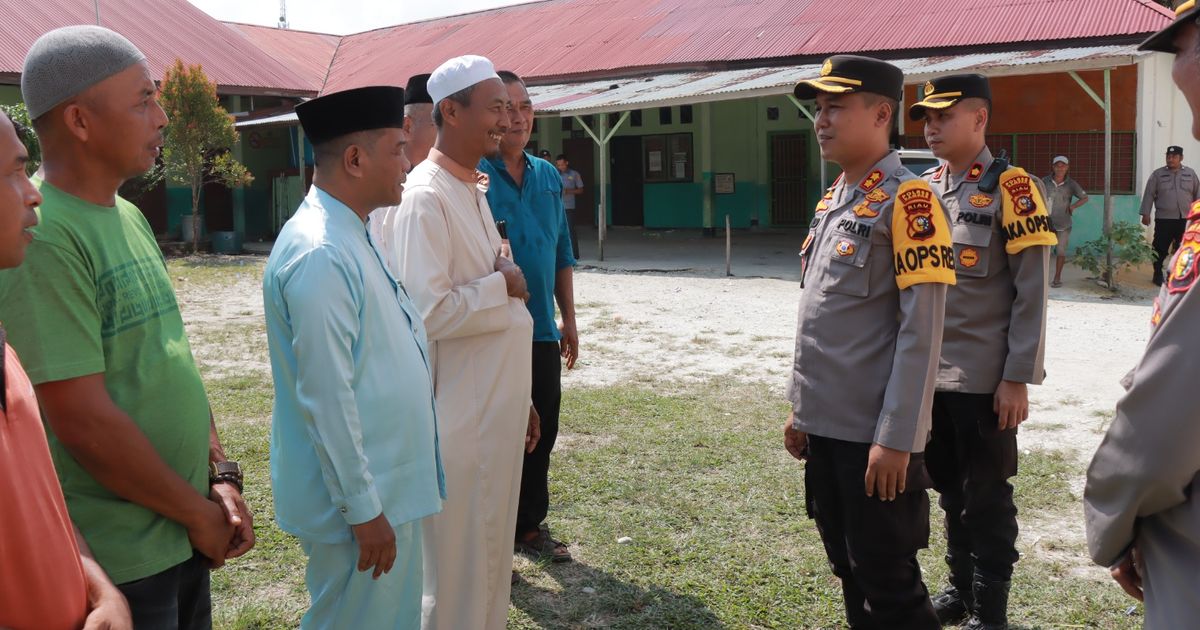 Aksi Perwira Polisi Datangi Warga, Tidak Henti Ajak Redam Potensi Konflik Pilkada