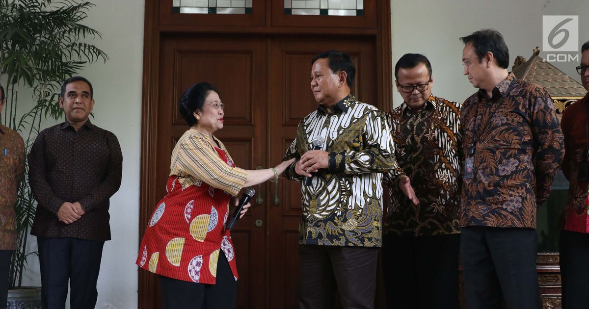 PDIP Sebut Hak Prerogatif Megawati untuk Bertemu Prabowo