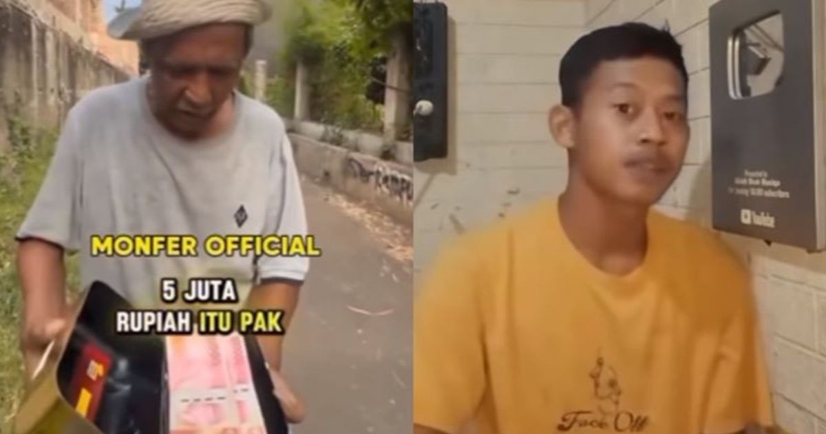 Viral Kakek Diberi Uang Rp5 Juta Ujungnya Rp200 Ribu, Penjelasan Konten Kreator jadi Omongan