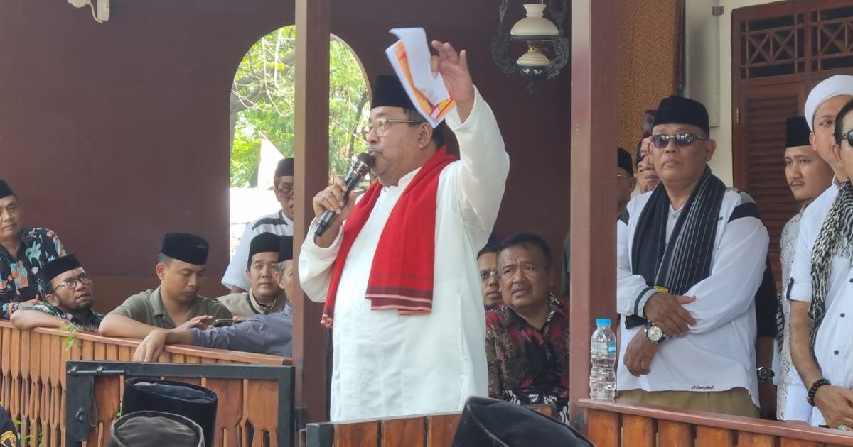 Rano Karno: 11 Tahun Saya Bangun Kampung Orang di Banten, Masa Enggak Bisa di Kampung Sendiri