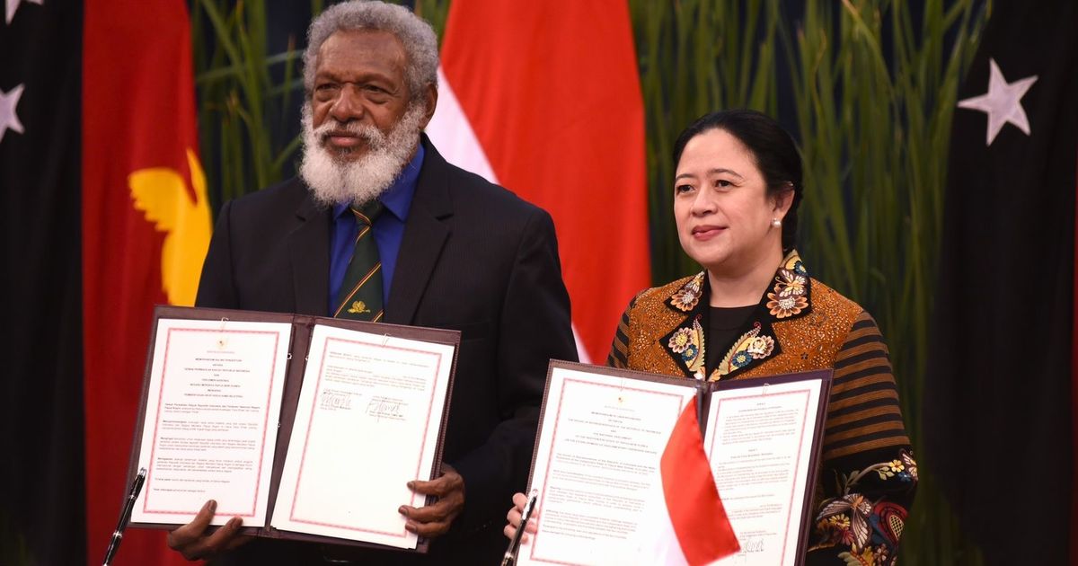 Perkuat Hubungan Bilateral, Ketua DPR Teken MoU Kerja Sama dengan Ketua Parlemen Papua Nugini