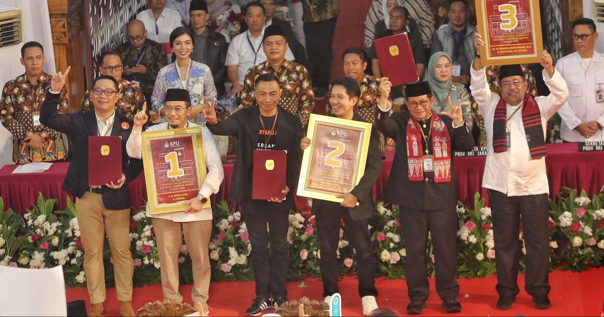 Survei Poltracking: Adu Kuat Ridwan Kamil, Pramono dan Dharma di Pilkada Jakarta, Siapa Unggul?